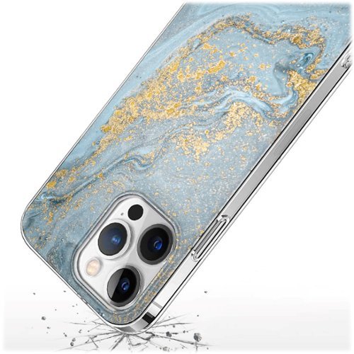 SaharaCase Marble Series Case for Apple iPhone 14 Pro Max - Blue Marble WHERE TO BUY
