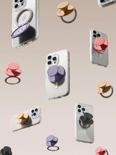 PopSockets MagSafe Round Kick-Out PopGrip Cell Phone Grip & Stand, with Adapter Ring for Mobile Phones - Putty WHERE TO BUY