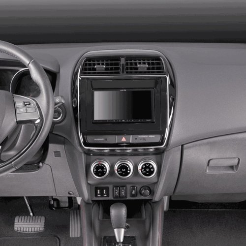 Metra Dash Kit for 2020-Up Mitsubishi Outlander Sport Vehicles - High-gloss Black HOW TO BUY