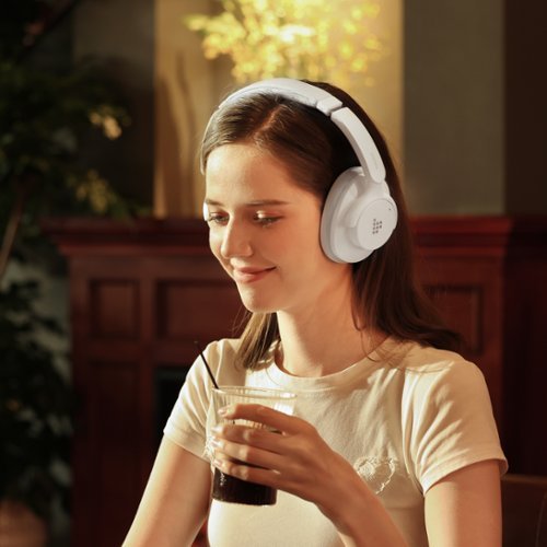Tronsmart Q20S Hybrid Active Noise Cancelling Headphones, Comfort Wireless Over-Ear Headsets, 60H Playtime, Hi-Res Audio Deep Bass - White BUY IN DUBAI