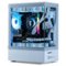 ViprTech - Reaper 1.0 Liquid-Cooled PC - AMD Ryzen 7 8700F 5Ghz, RTX 3060 12GB, 16GB DDR5, 1TB SSD, Gaming Computer - White-Front_Standard