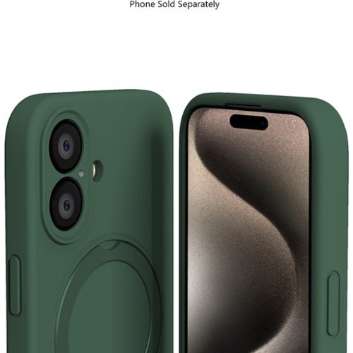 SaharaCase Venture Series Silicone Case with MagSafe for Apple iPhone 16 Plus - Cactus Green HOW TO BUY