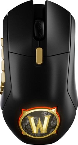 SteelSeries Aerox 9 Wireless World of Warcraft Edition RBG Optical Gaming Mouse with 18 Programmable Buttons - Wireless - Black SHOP ONLINE