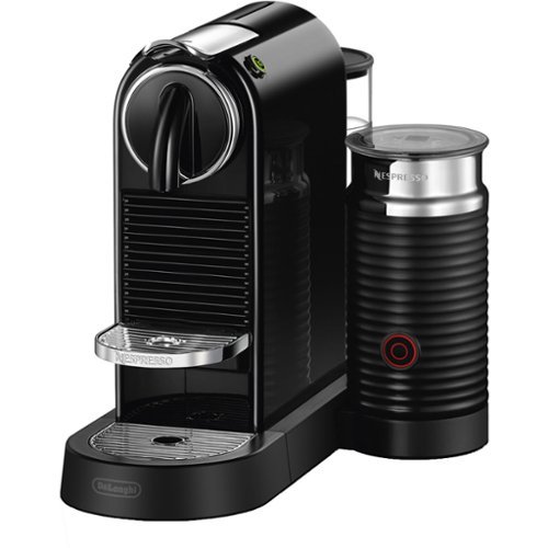 De'Longhi - Nespresso CitiZ & Milk Espresso Machine - Limousine Black-Front_Standard 