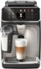 Philips - 5500 Fully Automatic Espresso Machine with LatteGo Milk Frother, Grey Chrome - Black/Silver-Front_Standard