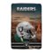 Pegasus - Las Vegas Raiders 66" x 95" Oversized Skyline Series Helmet Ultra Cozy Blanket - Multicolor-Front_Standard