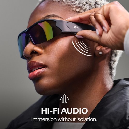 Lucyd Reebok Octane Smart Eyewear Powered by Lucyd - Black/Violet HOW TO BUY