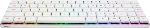 ASUS ROG Falchion RX 65% Wireless Optical Gaming Keyboard with ROG RX Low-Profile Switches - White BUY ONLINE