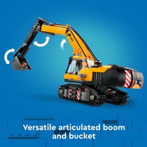 LEGO City Yellow Construction Excavator Toy Digger 60420 WORLDWIDE DELIVERY