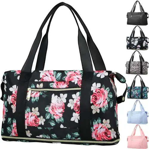 Rose Floral-With Inside Pocket