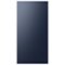 Samsung - Bespoke 4-Door French Door Refrigerator Panel - Top Panel - Navy Steel-Front_Standard