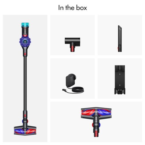 Dyson V10 Konical Cordless Vacuum Black/Blue 626416-01 - Best Buy