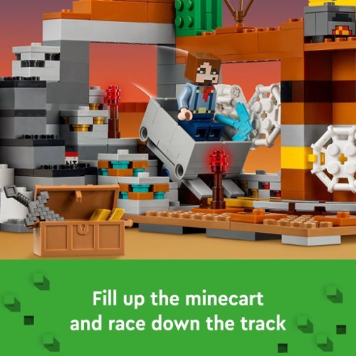 LEGO Minecraft The Badlands Mineshaft Video Game Toy 21263 GLOBAL SHIPPING