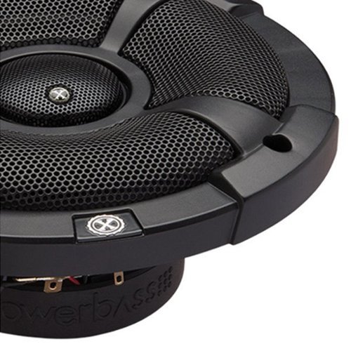Powerbass 2XL Series 6.5in. 2-Way XTREME Coaxial Speaker with Hybrid 4 Layer Paper or Wool Blend Woofer Cone - black WORLDWIDE DELIVERY