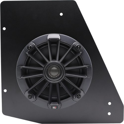 MB Quart 6.5-Inch Coaxial UTV Speakers with Titanium Dome Tweeters (Pair) - Black WORLDWIDE DELIVERY