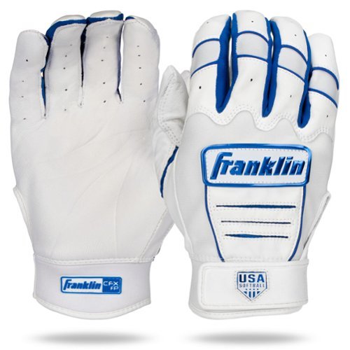 Franklin Sports - USA Softball CFX Pro Fastpitch Batting Gloves - Multicolor-Front_Standard 