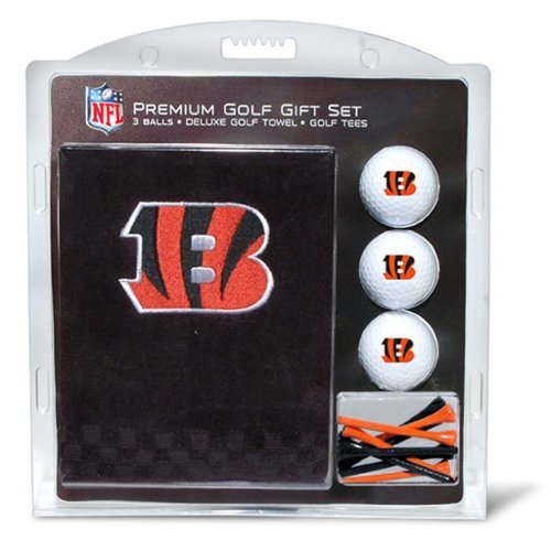 Team Golf - Cincinnati Bengals Embroidered Golf Gift Set - Multicolor-Front_Standard 