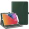 Kitcheniva - Protective Stand Case For iPad 9th 8th 7th Generation 10.2 Inch With Pocket Holder - Dark Green-Front_Standard