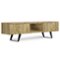 Simpli Home - Lowry SOLID MANGO WOOD 72 inch TV Media Stand For TVs up to 80 inches - Natural-Front_Standard