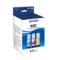 Epson - EcoTank 522 3-Pack Ink Bottles - Cyan/Magenta/Yellow-Front_Standard