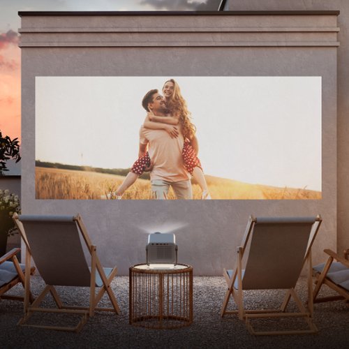 Hisense M2 Pro Triple Laser 4K DLP Smart Projector, 65”–200”, 1,300 ANSI Lumens, Dolby Vision, Optical Zoom, Smart Adjustment - Gray BUY IN SAUDI ARABIA