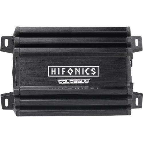 Hifonics - COLOSSUS MINI 400W Ultra-Compact Four-Channel Car Audio Amplifier