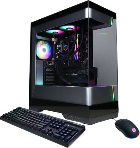 CyberPowerPC - Gamer Supreme Gaming Desktop - Intel Core Ultra 9 285 - 32GB Memory - AMD Radeon RX 9060 XT 16GB - 2TB PCIe 4.0 SSD - Black