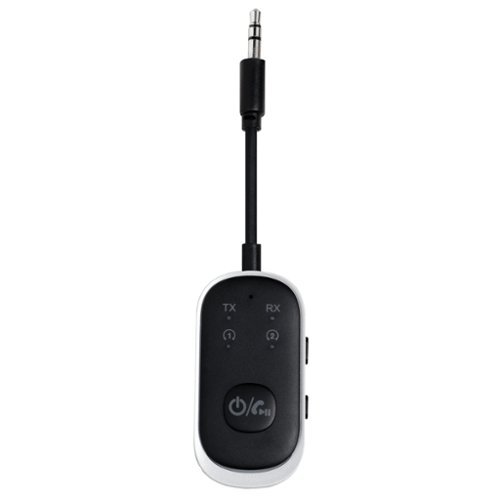 Scapade - AirPro Dual-Bluetooth Transmitter for Headphones - Black-Front_Standard 