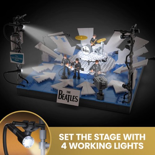 MEGA The Beatles Ed Sullivan Show Building Set WORLDWIDE DELIVERY