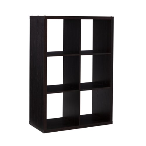 Linon Home Décor - Chabis 6-Cubby Storage Cabinet - Espresso