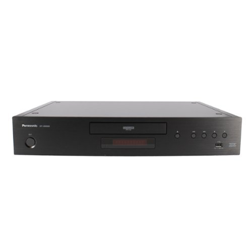 Panasonic - DP-UB9000 Reference Class 4K Ultra HD Blu-ray Player with HDR10+ and Dolby Vision Playback - Black-Front_Standard 