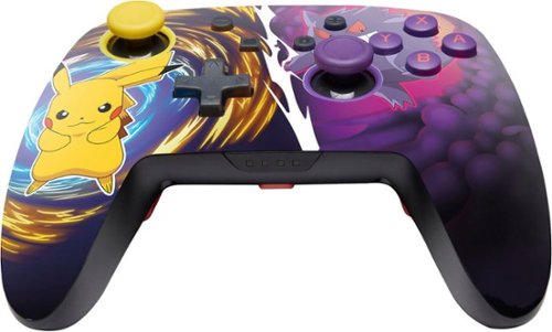 PowerA  Enhanced Wireless Controller for Nintendo Switch - Pikachu vs. Gengar - Pikachu vs. Gengar GLOBAL SHIPPING