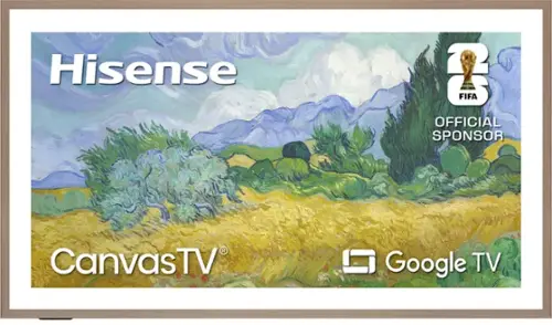 Hisense GO FIFA OFFICIAL SPONSOR CanvasTV Google TV