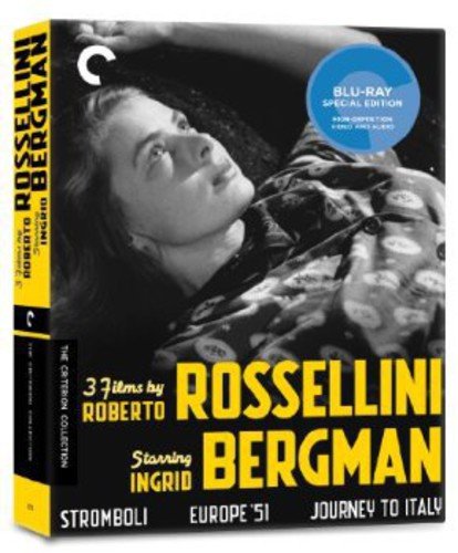  3 Films by Roberto Rossellini Starring Ingrid Bergman (Criterion Collection) - BLU-RAY