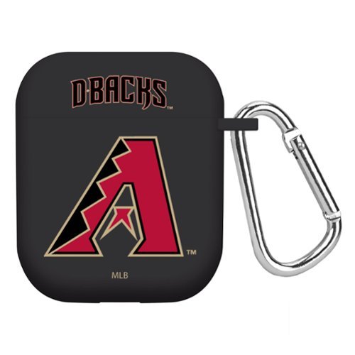 Artinian - Arizona Diamondbacks AirPods Case Cover - Black-Front_Standard 