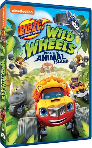  Blaze and the Monster Machines: Wild Wheels Escape to Animal Island [DVD]