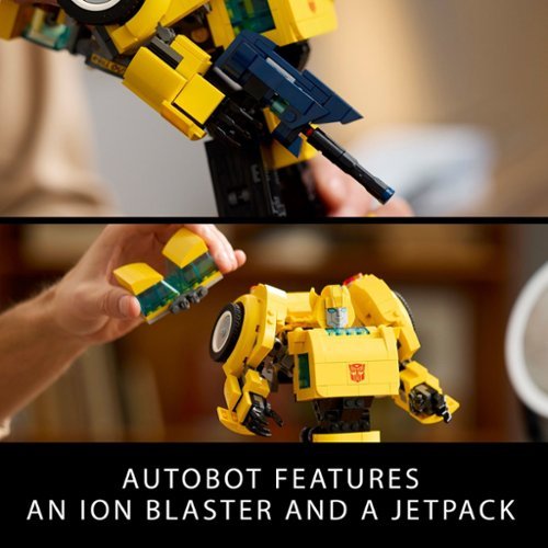 LEGO Icons Transformers Bumblebee Collectible Building Set 10338 WORLDWIDE DELIVERY