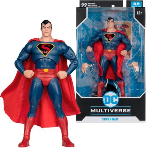 McFarlane Toys DC Multiverse Superman (Classic Animation 1940) 7 Action Figure WORLDWIDE DELIVERY