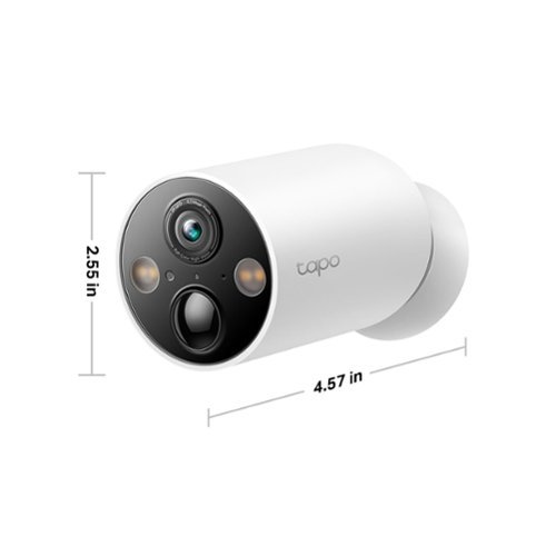 TP-Link Tapo Wire-Free Indoor/Outdoor 2K Smart Security Cameras, Magnetic Base (3-pack) No Fees - White WORLDWIDE DELIVERY