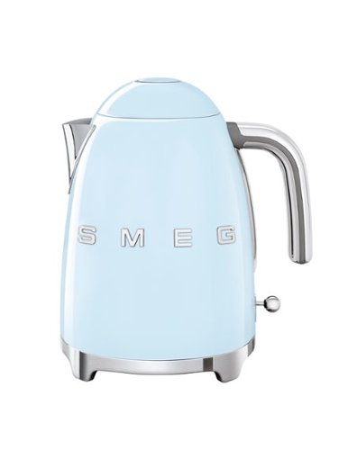 SMEG - KLF03 7-cup Electric Kettle - Pastel Blue-Front_Standard 