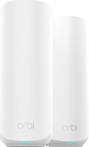 NETGEAR Orbi 370 Series BE5000 Dual-Band Mesh Wi-Fi 7 System (2-pack) - White INTERNATIONAL SHIPPING
