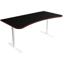 White with Black/Red Accents