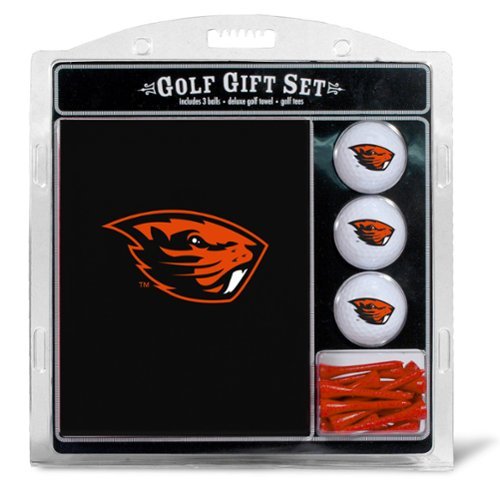 Team Golf - Oregon State Beavers Embroidered Logo Golf Gift Set - Multicolor-Front_Standard 