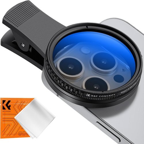 Schertz - 52mm CPL Phone Lens Filter – Clip-On Circular Polarizer for iPhone 11–15-Front_Standard 