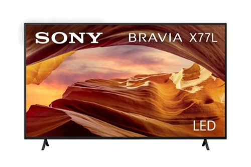 Sony - 55" Class X77L LED 4K UHD Smart Google TV (2023)-Front_Standard 