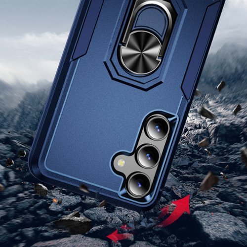 SaharaCase ArmorPro Kickstand Case for Samsung Galaxy S24 - Navy Blue BUY ONLINE
