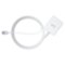 Arlo - Outdoor Charging Cable - USB-C, 25 ft. - White-Front_Standard