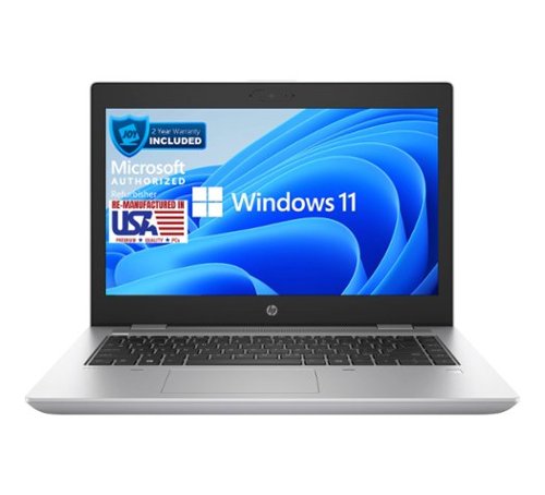 HP - ProBook 640 G5 14" Refurbished Laptop - Intel 8th Gen Core i5 with 16GB Memory - Intel UHD Graphics 620 - 512GB SSD - Silver-Front_Standard 