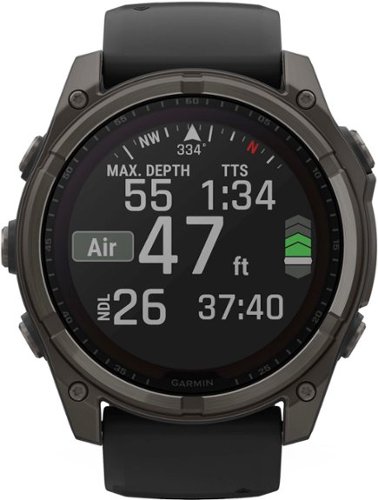 Garmin fēnix 8 Solar Sapphire GPS Smartwatch 51mm Fiber-reinforced polymer - Carbon Gray DLC Titanium HOW TO BUY
