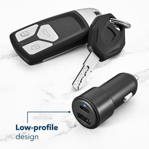 Insignia™ 53W Car Charger for Smartphones, Tablets and More - Black WHERE TO BUY